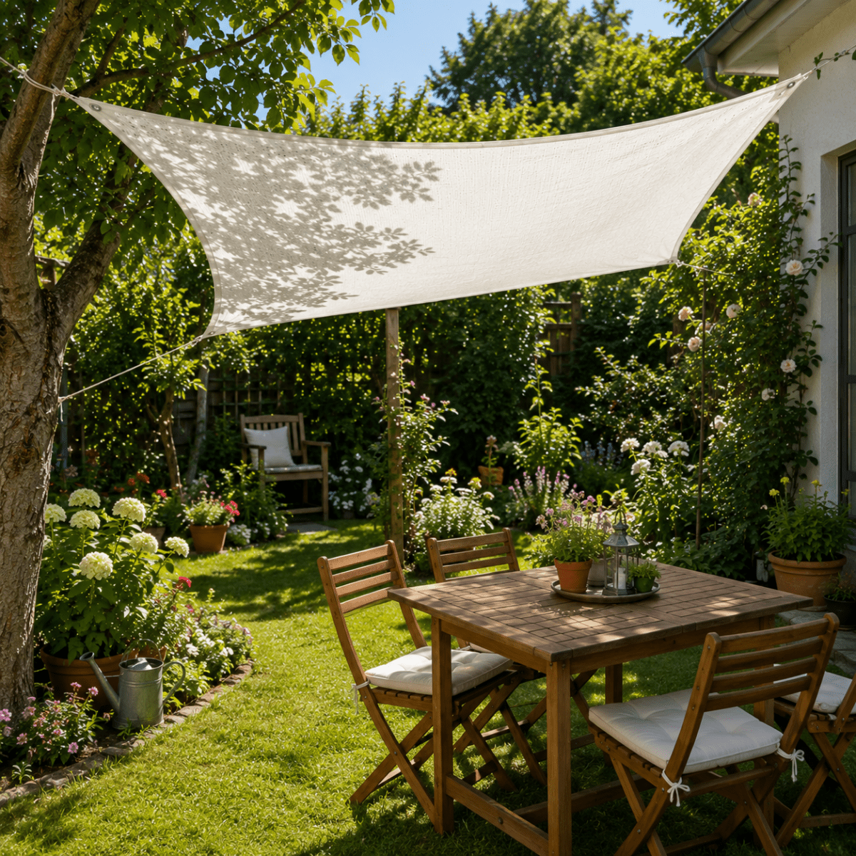 TERRACOVER – Shading net for terrace, balcony, and yard