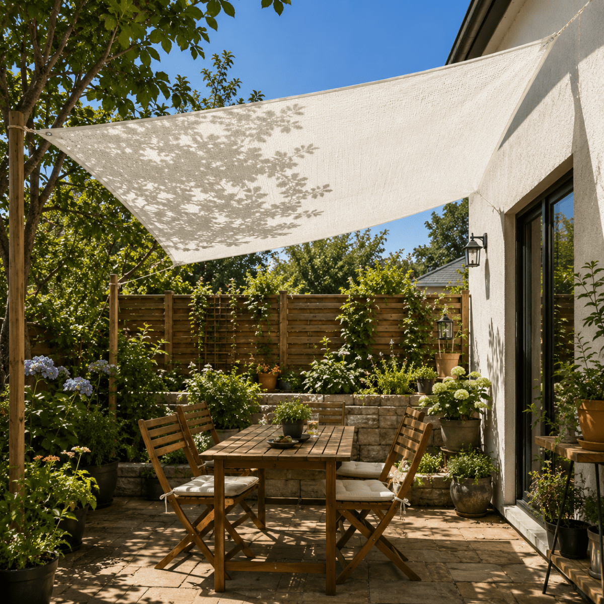 TERRACOVER – Shading net for terrace, balcony, and yard