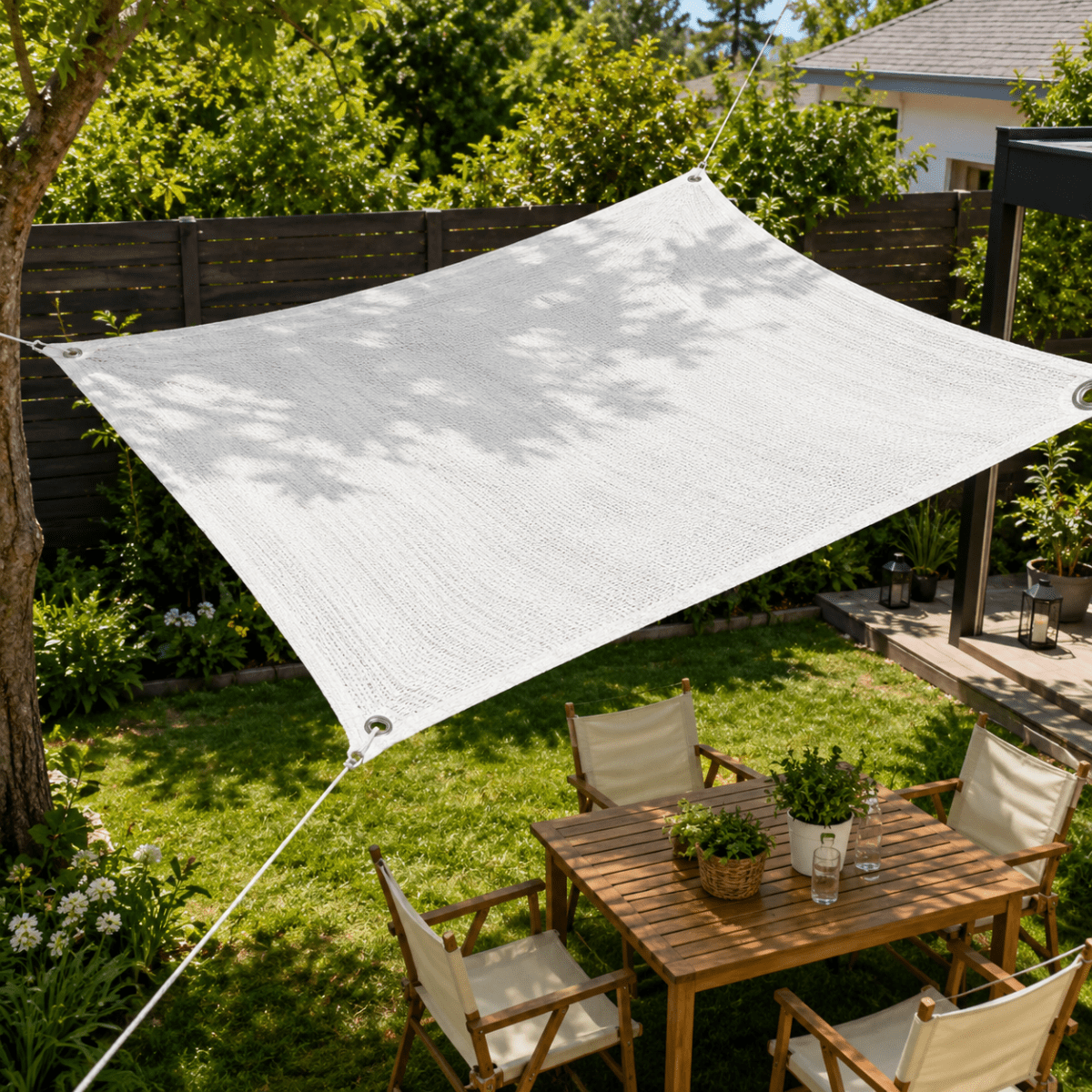 TERRACOVER – Shading net for terrace, balcony, and yard
