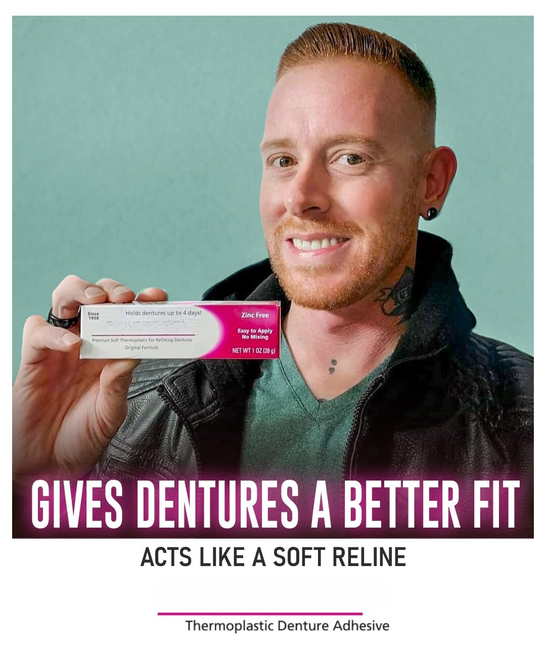 Thermoplastic Denture Adhesive