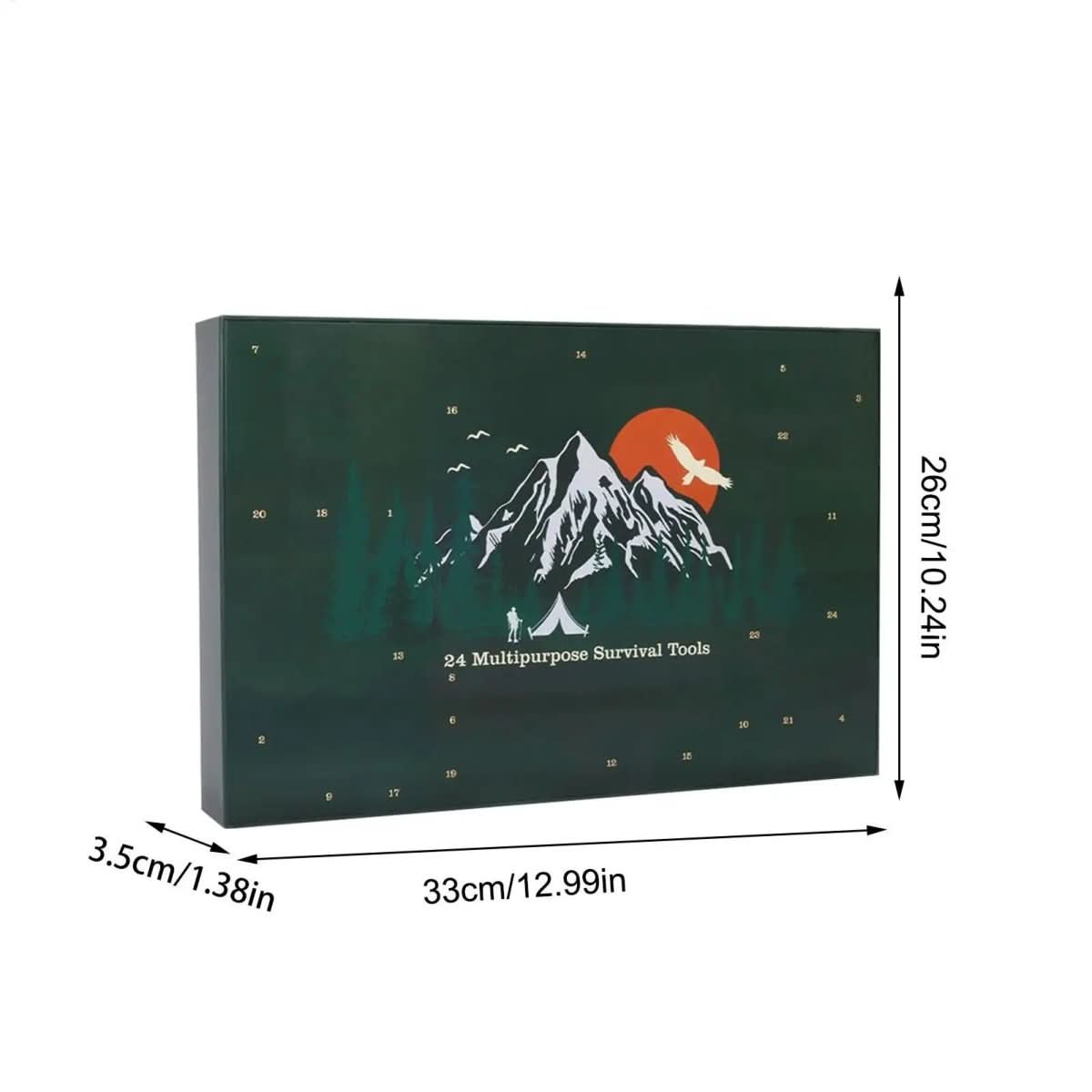 TRAILBOX Advent Calendar 2025 – 24 Outdoor Tools for Men