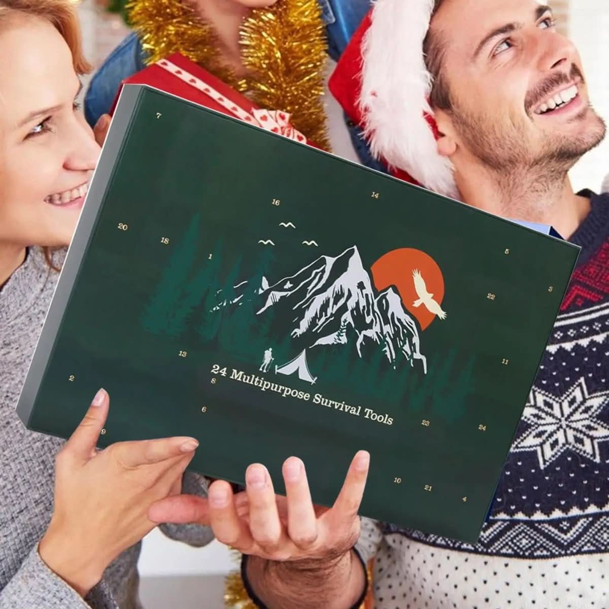 TRAILBOX Advent Calendar 2025 – 24 Outdoor Tools for Men