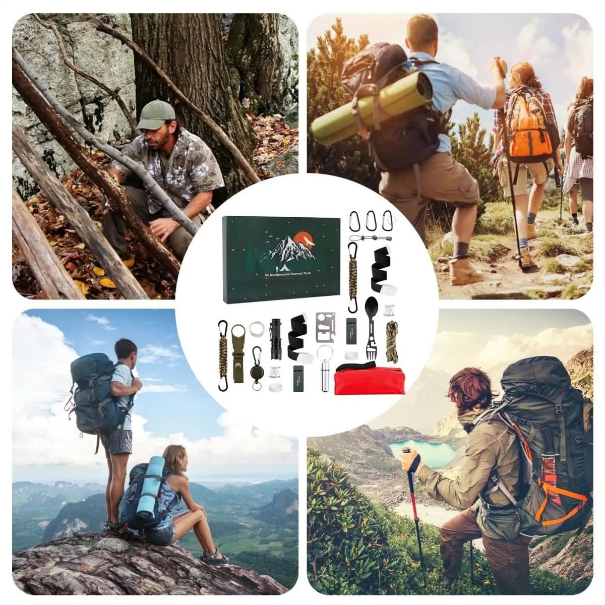 TRAILBOX Advent Calendar 2025 – 24 Outdoor Tools for Men
