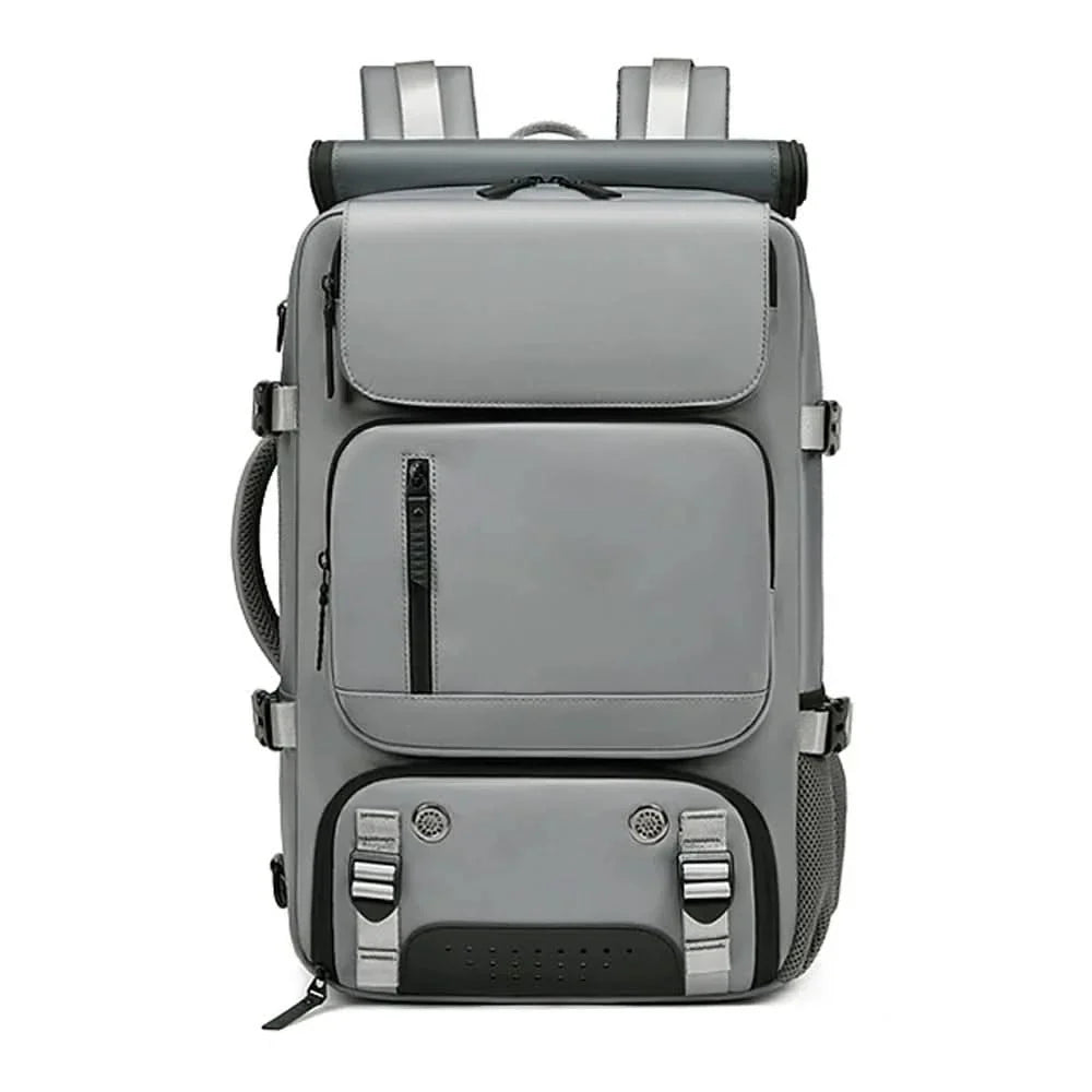 TRAVELMAX Pack - Large waterproof travel backpack with USB port