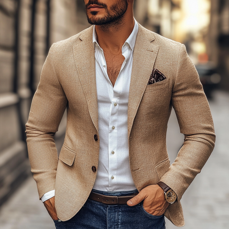 Two Button Casual Blazer
