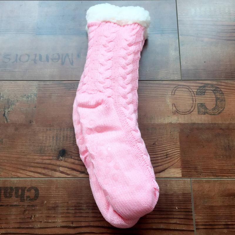 Unisex-hjemmesokker med skridsikre såler – varme og hyggelige