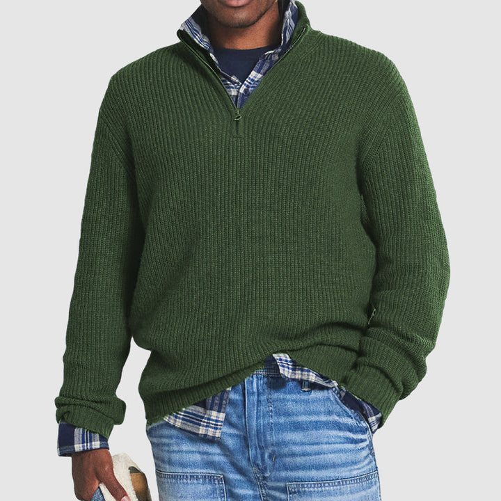 Victor Cashmere Business Casual Sweater