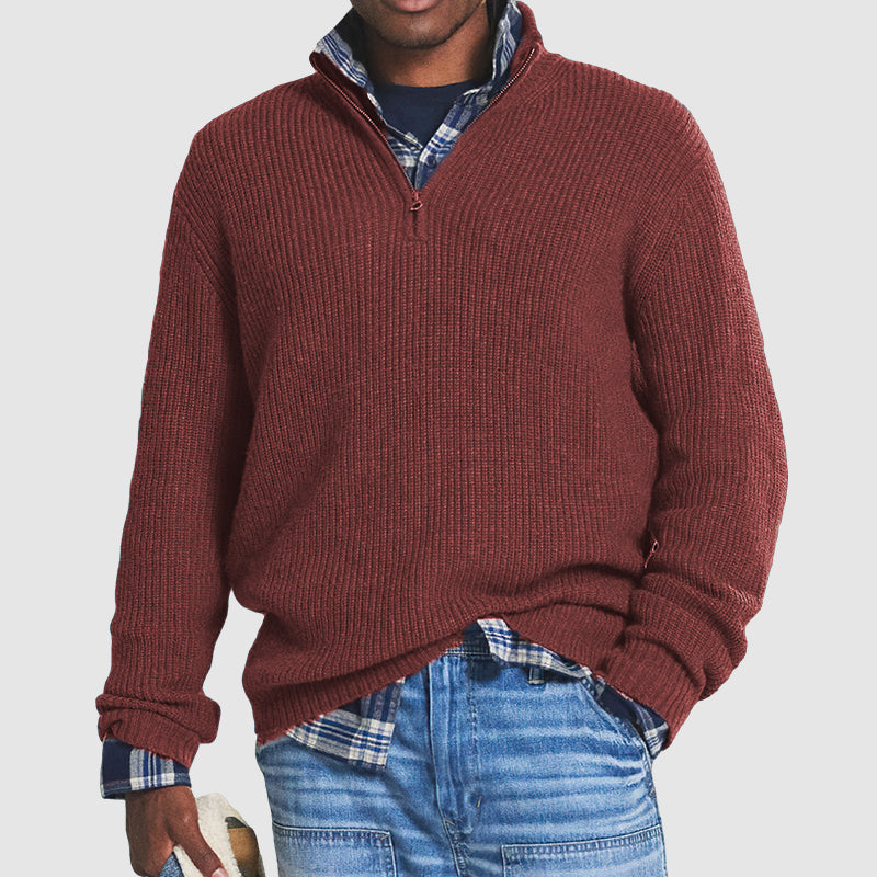 Victor Cashmere Business Casual Sweater