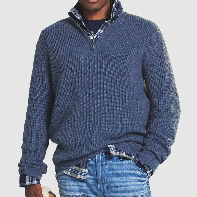 Victor Cashmere Business Casual Sweater