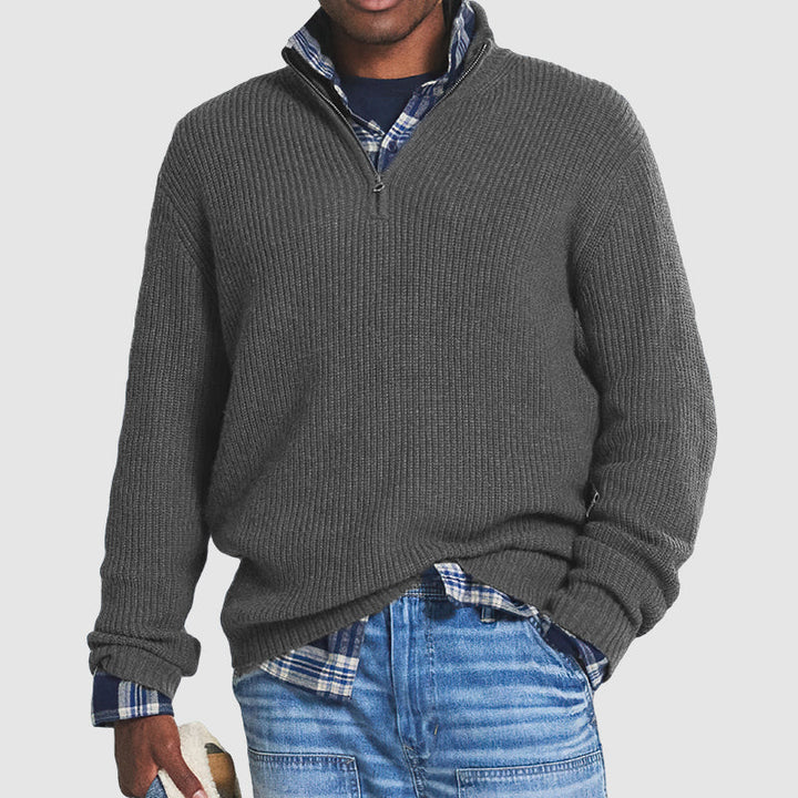 Victor Cashmere Business Casual Sweater