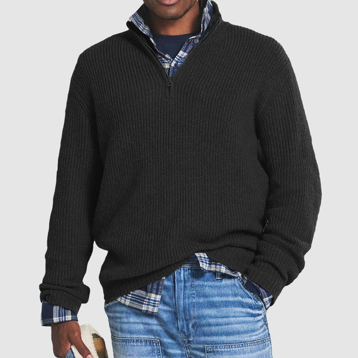 Victor Cashmere Business Casual Sweater