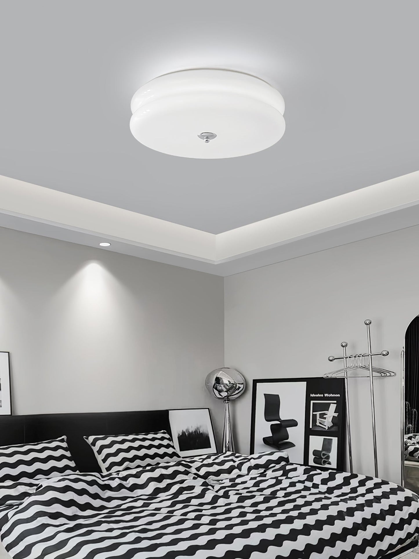 Vintage Ceiling Lamp Art Deco Design