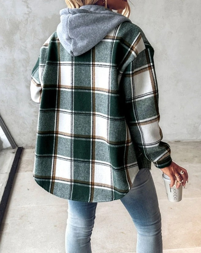 Wanderer Flannel Shirt Jacket - Comfort and Style for Autumn