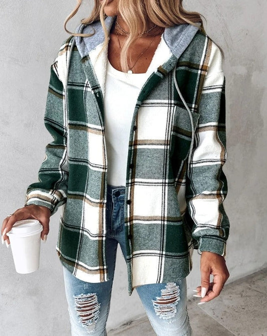 Wanderer Flannel Shirt Jacket - Comfort and Style for Autumn