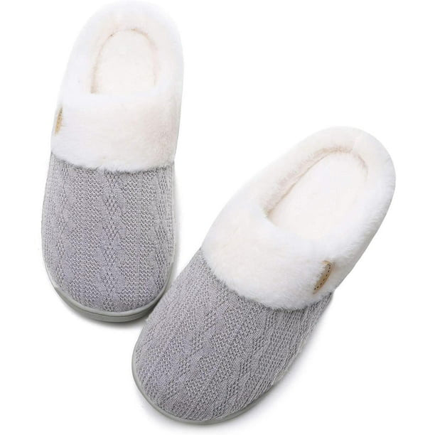 Warm Indoor Slippers for Cold Feet - Non-Slip Sole