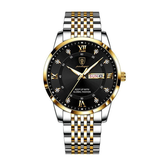 Klassisk herreur – 41 mm rund urkasse