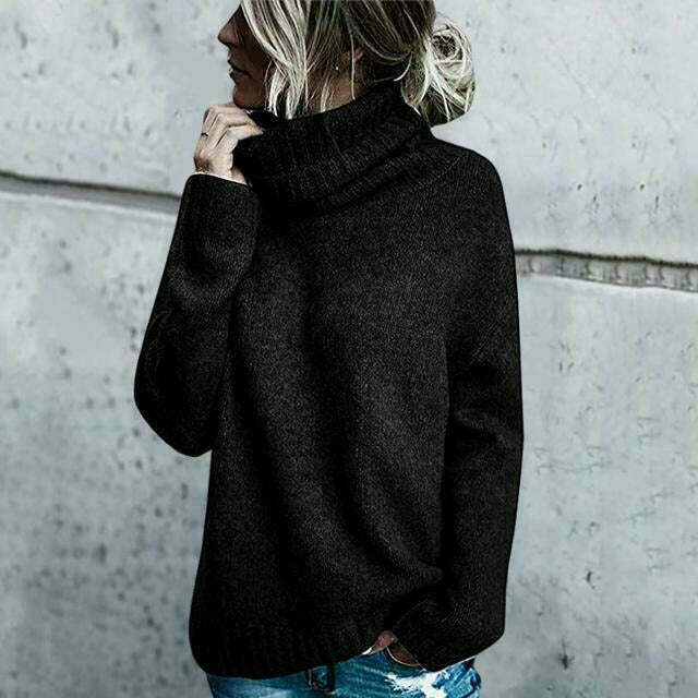 Women's Comfortable Oversized Wool Colt Jumper
