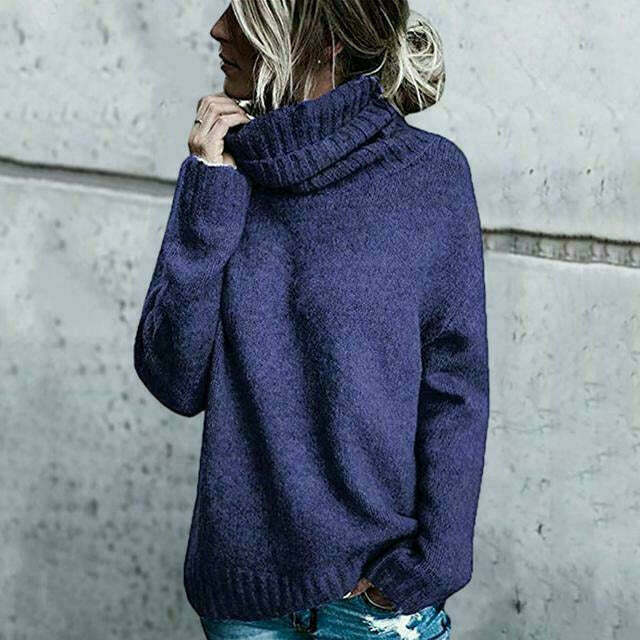 Women's Comfortable Oversized Wool Colt Jumper