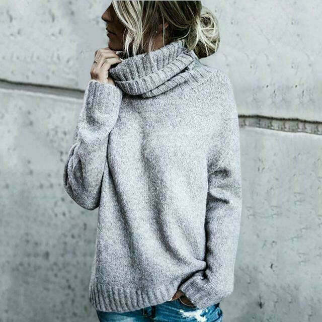 Women's Comfortable Oversized Wool Colt Jumper