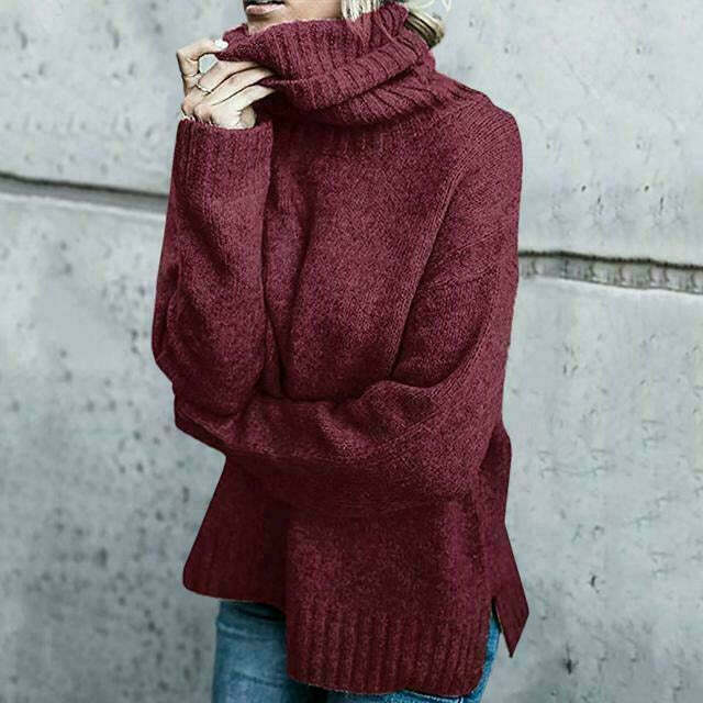 Women's Comfortable Oversized Wool Colt Jumper