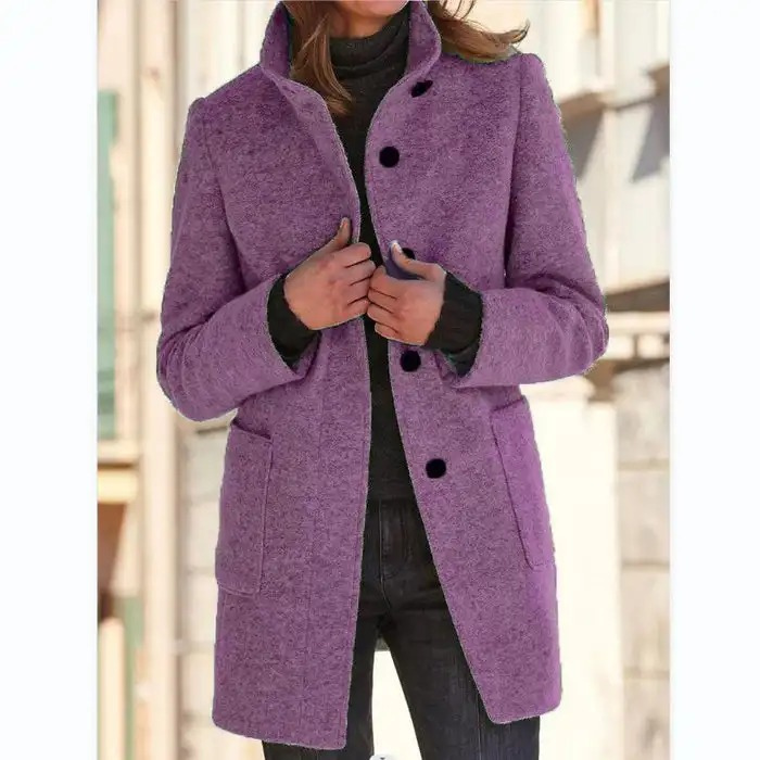Women's Elegant Winter Trench Coat