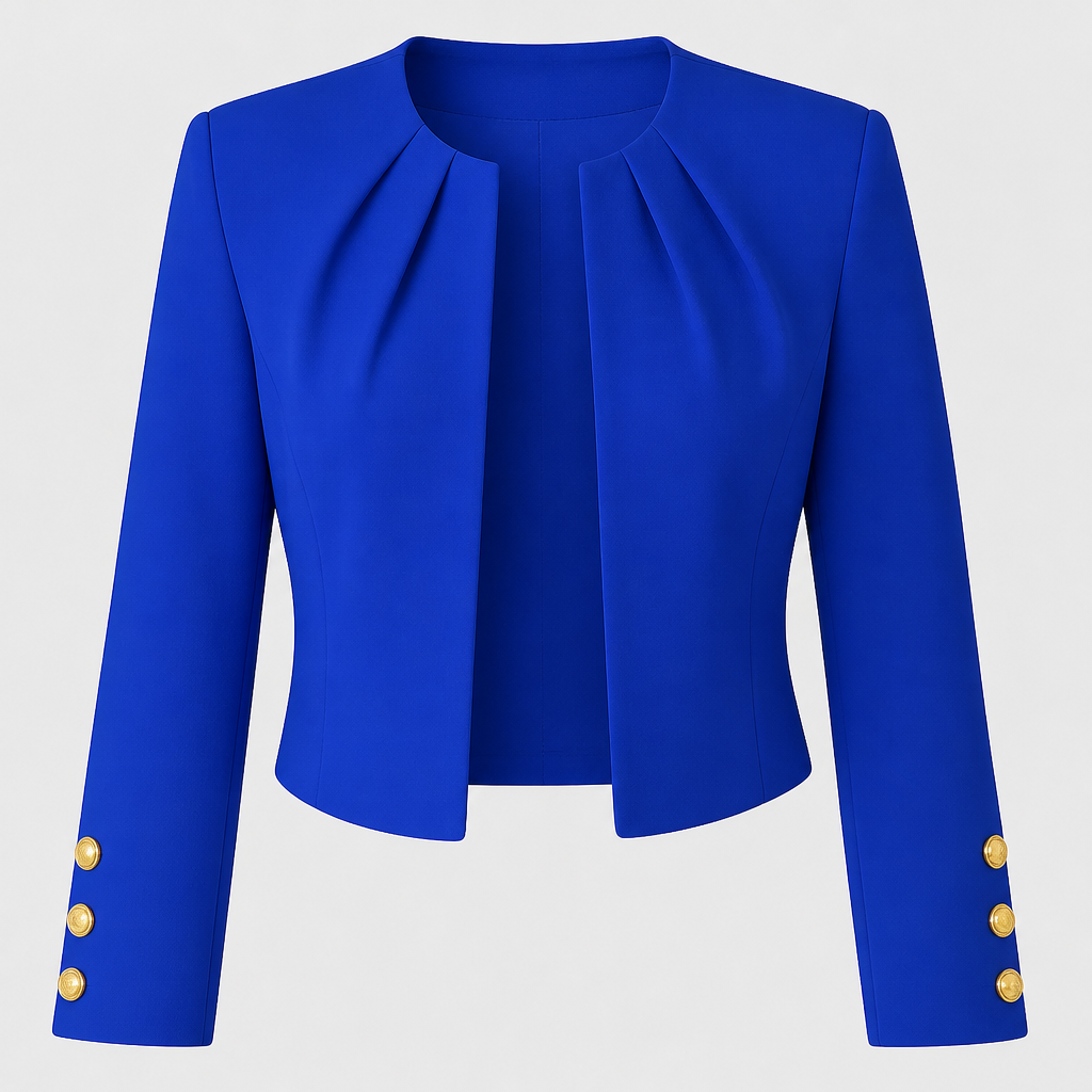Figursyet businessblazer til kvinder