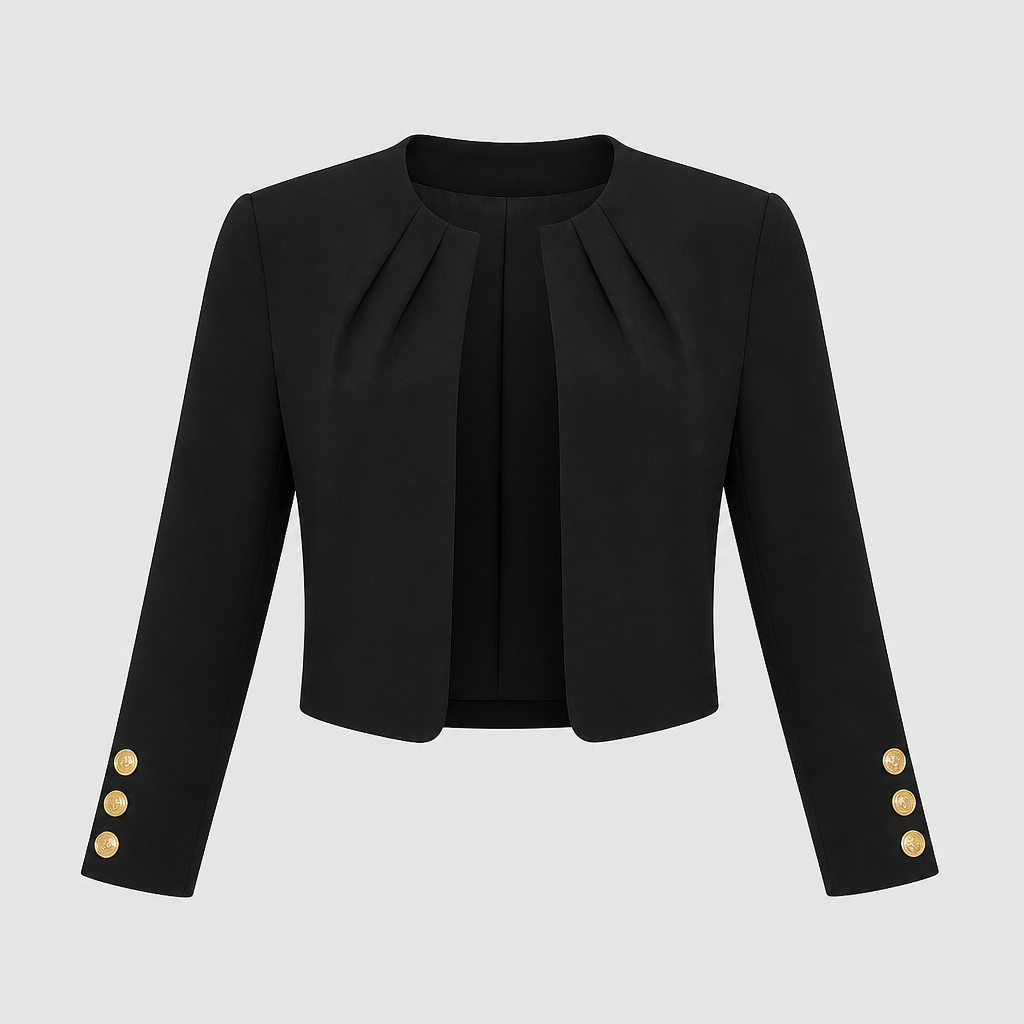 Figursyet businessblazer til kvinder