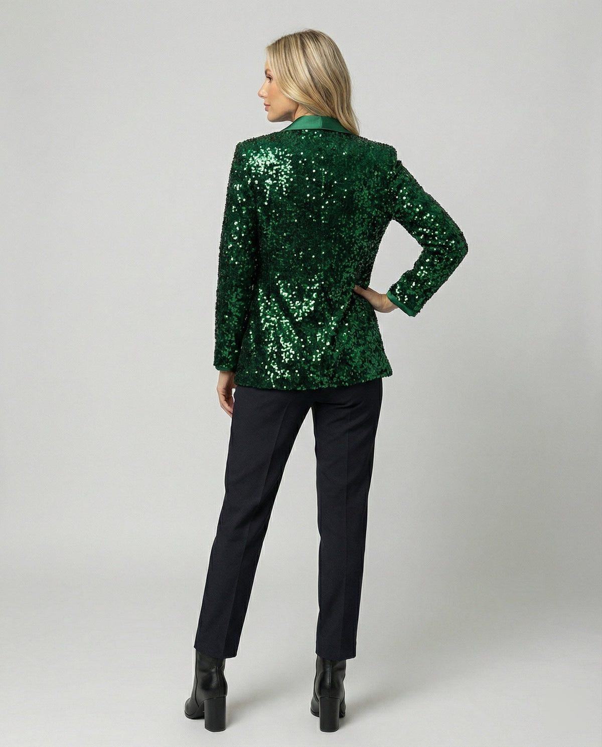 Glitterblazer til kvinder