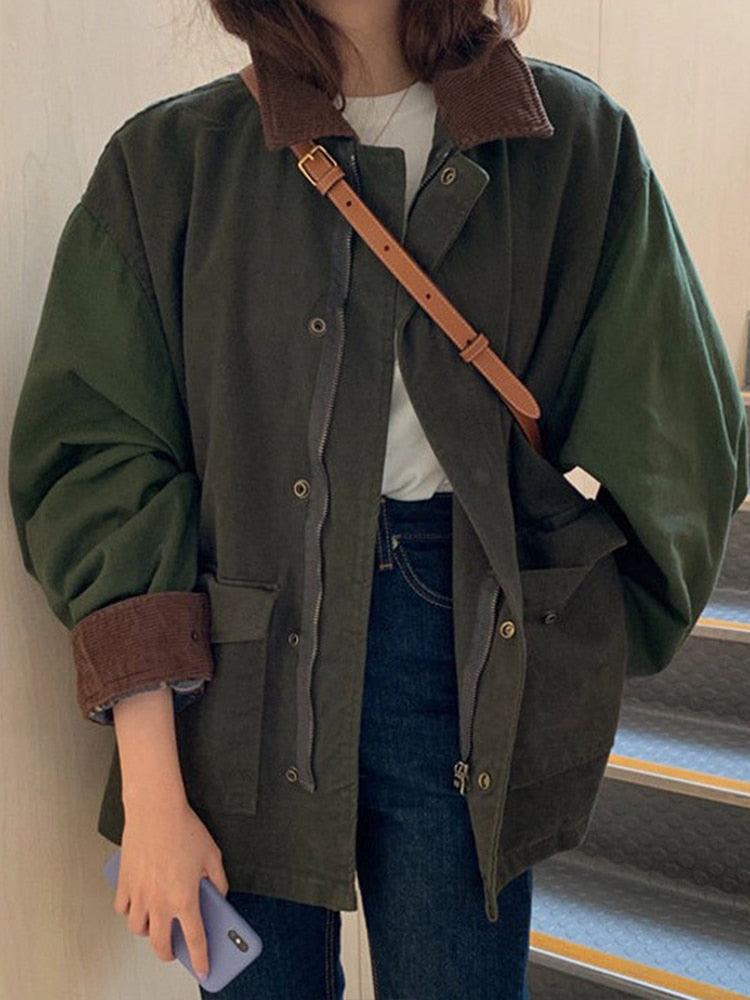 Oversized jakke til kvinder