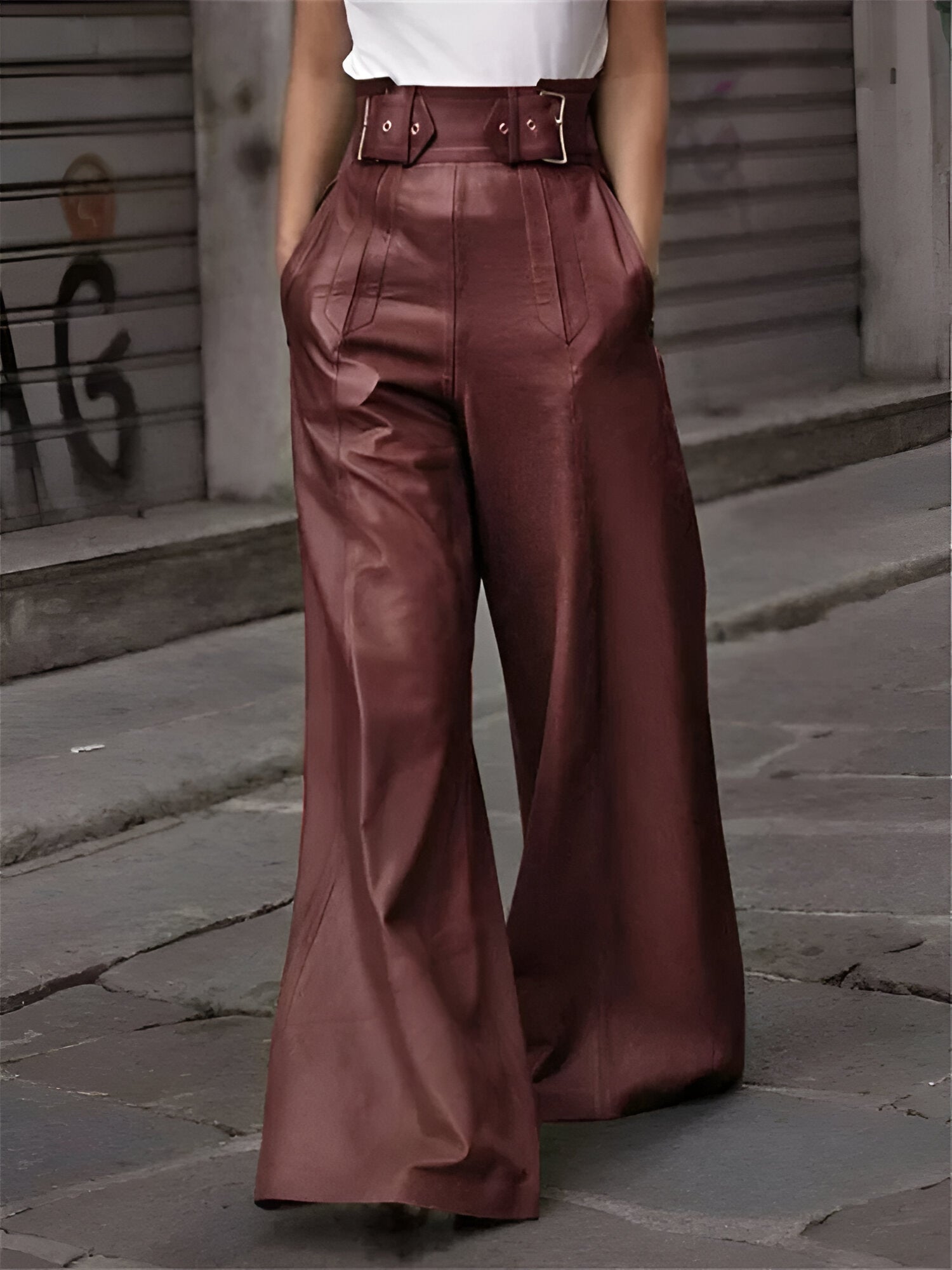Women's Wide-Leg Trousers - Perfect for All Seasons