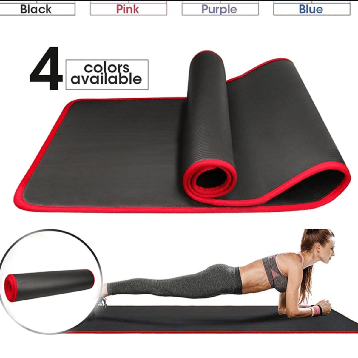 ZENFLEX – Extra Thick Yoga Mat with Anti-Slip Technology